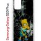 Чехол-накладка Samsung Galaxy S20 Plus Kruche Print Барт Симпсон