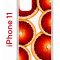 Чехол-накладка iPhone 11 Kruche Print Orange