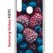 Чехол-накладка Samsung Galaxy A20S (588937) Kruche PRINT Fresh berries