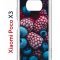 Чехол-накладка Xiaomi Poco X3 (593960) Kruche PRINT Fresh berries