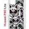 Чехол-накладка Huawei P40 Lite  (588940) Kruche PRINT Angry Cats