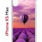 Чехол-накладка Apple iPhone XS Max (580655) Kruche PRINT Лавандовый рай