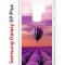 Чехол-накладка Samsung Galaxy S9 Plus Kruche Print Лавандовый рай