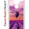 Чехол-накладка Xiaomi Redmi Note 9  (588931) Kruche PRINT Лавандовый рай
