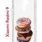 Чехол-накладка Xiaomi Redmi 9 (588934) Kruche PRINT Donuts