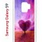 Чехол-накладка Samsung Galaxy S9 Kruche Print Pink heart