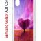 Чехол-накладка Samsung Galaxy A01 Core Kruche Print Pink heart