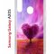 Чехол-накладка Samsung Galaxy A20S (588937) Kruche PRINT Pink heart