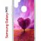 Чехол-накладка Samsung Galaxy M11/A11 Kruche Print Pink heart