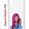 Чехол-накладка Xiaomi Redmi 9A Kruche Print Pink Hair