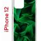 Чехол-накладка iPhone 12 Kruche Print Grass