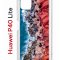 Чехол-накладка Huawei P40 Lite  (588940) Kruche PRINT Морской берег