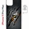 Чехол-накладка Apple iPhone 11 Pro Max (598895) Kruche PRINT Тигриный глаз