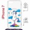 Чехол-накладка iPhone 7/8/SE (2020)/SE (2022) Kruche Magrope Print Flying Unicorn