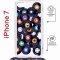 Чехол-накладка iPhone 7/8/SE (2020) Kruche Magrope Print Виниловые пластинки