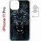 Чехол-накладка iPhone 11 Pro Kruche Magnet Print Дикий леопард