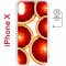 Чехол-накладка Apple iPhone X (598892) Kruche PRINT Orange