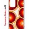 Чехол-накладка Samsung Galaxy A32 (598888) Kruche PRINT Orange
