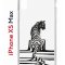 Чехол-накладка Apple iPhone XS Max (580655) Kruche PRINT Tiger