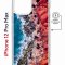 Чехол-накладка iPhone 12 Pro Max Kruche Magnet Print Морской берег