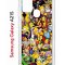 Чехол-накладка Samsung Galaxy A21S (587676) Kruche PRINT Симпсоны