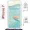 Чехол-накладка iPhone 7/8/SE (2020) Kruche Magrope Print озеро цветов