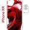 Чехол-накладка iPhone XR Kruche Magnet Print Вино