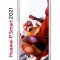 Чехол-накладка Huawei P Smart 2021 (594564) Kruche PRINT Человек паук