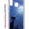 Чехол-накладка Samsung Galaxy A20 2019/A30 2019 Kruche Print Лунный кот