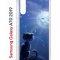 Чехол-накладка Samsung Galaxy A70 2019 Kruche Print Лунный кот