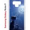 Чехол-накладка Samsung Galaxy Note 9 Kruche Print Лунный кот