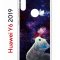 Чехол-накладка Huawei Y6 2019 (580675) Kruche PRINT Мотылёк
