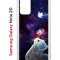 Чехол-накладка Samsung Galaxy Note 20 (588938) Kruche PRINT Мотылёк