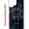 Чехол-накладка Samsung Galaxy A22/M22/M32 Kruche Print Дикий леопард