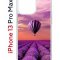 Чехол-накладка iPhone 13 Pro Max Kruche Print Лавандовый рай