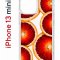 Чехол-накладка Apple iPhone 13 mini (606541) Kruche PRINT Orange