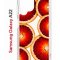 Чехол-накладка Samsung Galaxy A22 (606545) Kruche PRINT Orange