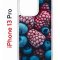 Чехол-накладка iPhone 13 Pro Kruche Print Fresh berries