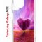 Чехол-накладка Samsung Galaxy A22/M22/M32 Kruche Print Pink heart