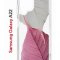 Чехол-накладка Samsung Galaxy A22/M22/M32 Kruche Print Pink and white