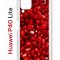 Чехол-накладка Huawei P40 Lite  (588940) Kruche PRINT Гранат