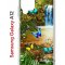 Чехол-накладка Samsung Galaxy A12/M12 Kruche Print Водопад