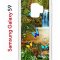 Чехол-накладка Samsung Galaxy S9  (580669) Kruche PRINT Водопад