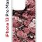 Чехол-накладка iPhone 13 Pro Max Kruche Print Цветы