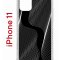 Чехол-накладка Apple iPhone 11 (580676) Kruche PRINT Line black