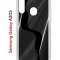 Чехол-накладка Samsung Galaxy A20S (588937) Kruche PRINT Line black