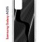 Чехол-накладка Samsung Galaxy A02s (594636) Kruche PRINT Line black