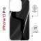 Чехол-накладка Apple iPhone 13 Pro (610630) Kruche PRINT Line black