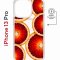 Чехол-накладка iPhone 13 Pro Kruche Magnet Print Orange
