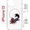 Чехол-накладка Apple iPhone 13 (610629) Kruche PRINT Fox
